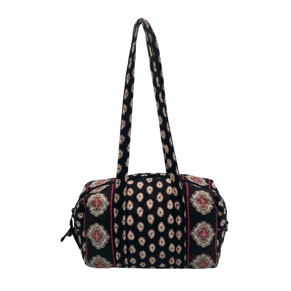 Vera Bradley Black Fabric Shoulder Bag